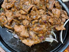 铁板黑椒牛柳-好嫂子酱猪手•农家菜(蒲黄榆店)