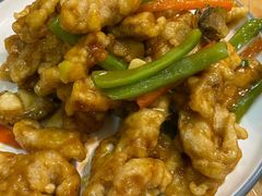 鲍鱼溜肉段-小郭私房菜·海肠捞饭店(学士街店)