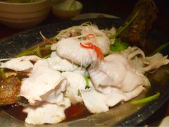 明火鲈鱼-绿茶餐厅(华联万柳店)