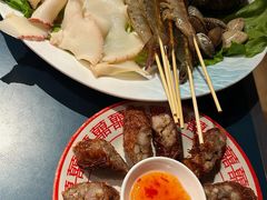 -邹开喜·小海鲜醉鸡煲·潮汕鲜切牛肉店(襄阳北路店)