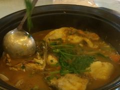 大盆沸腾煮鱼虾-金苑海鲜酒家(新港中路店)