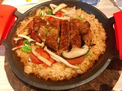 炙烤澳洲西冷牛排铁锅饭-必胜客(SM城市广场店)