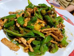 青椒肉丝-鱼乐岛餐厅·户外花园主题餐厅