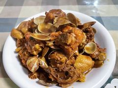 蛤喇炒鸡块-华春餐馆(鱼山路店)