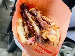 焖烤鸡腿饼-老河南大学西门·鸡腿饼(健康路店)