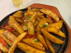 铁板土豆片-阿瓦山寨·湘菜现炒·剁椒鱼头王(咸阳总店)