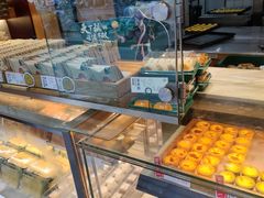 面包甜点陈列柜-泸溪河桃酥(长乐路店)