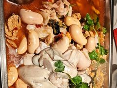新鲜鱼籽鱼泡锅-聚味罗记大排檔·鲜鱼杂·甲鱼煲•龙虾馆(科学馆店)