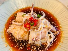 红油笔管鱿鱼-不仔客海鲜·烧烤·270度海景餐厅(大东海店)
