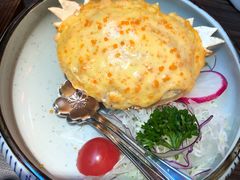 黄金海胆蟹壳烧-仙隐小鹿中華の日料(荣民龙首广场店)