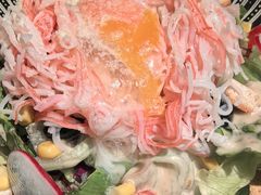 温泉蛋蟹肉色拉-炙柒Sekinana·精致日料(合生汇店)
