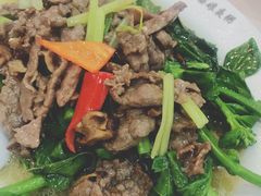 牛肉炒芥兰-长平老姿娘夜粥(平东一街店)