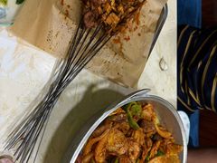 -尕有炕锅烤羊肉