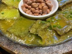 铁板野菜豆腐-农厨好味·温泉鹅·农家菜