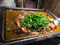 -探鱼·鲜青椒爽麻烤鱼(北京路天河城店)
