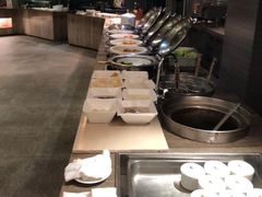 自助取餐区-万德诺富特酒店·自助餐厅(万德大厦店)