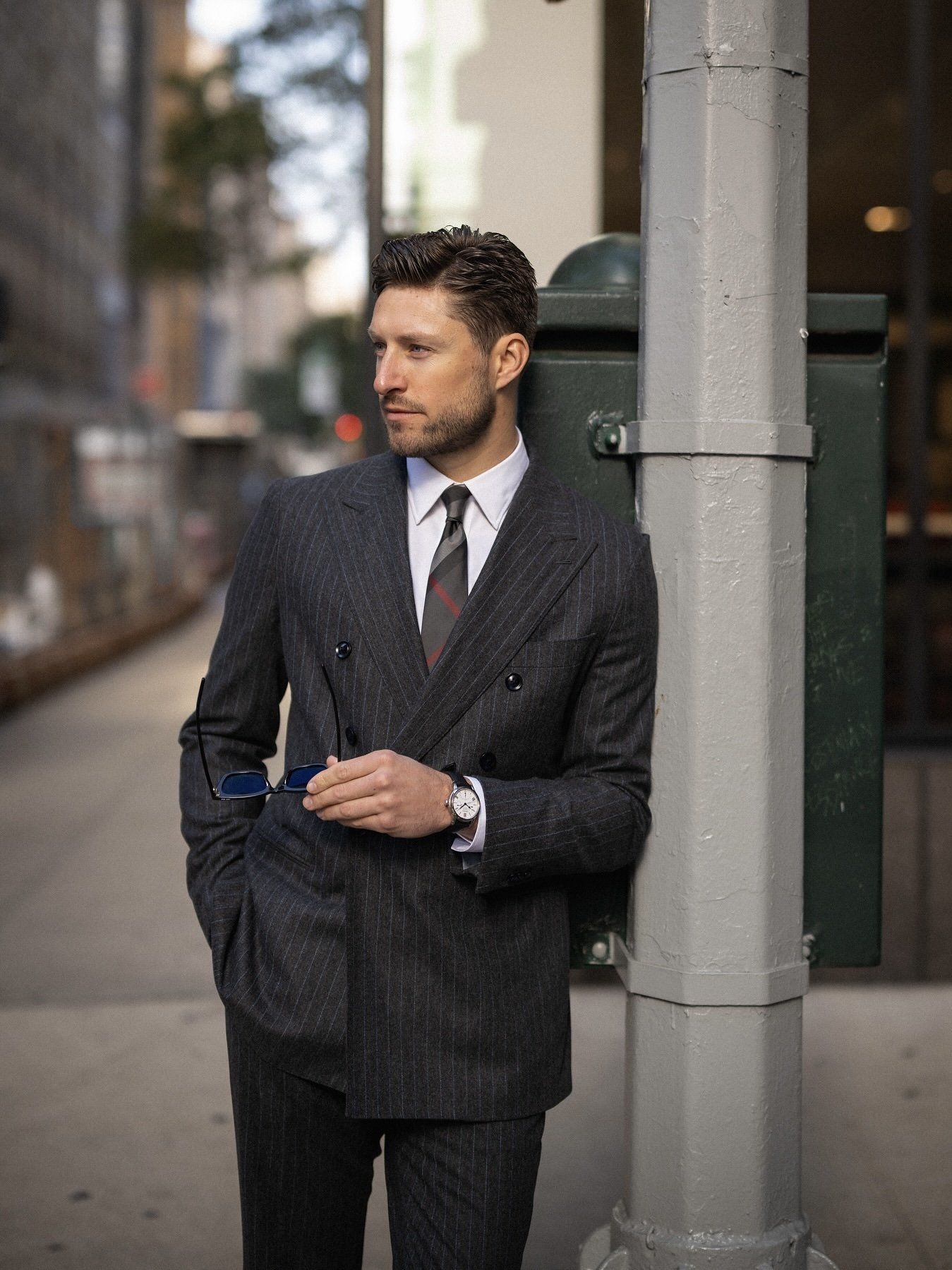 男士冬季西装穿搭分享