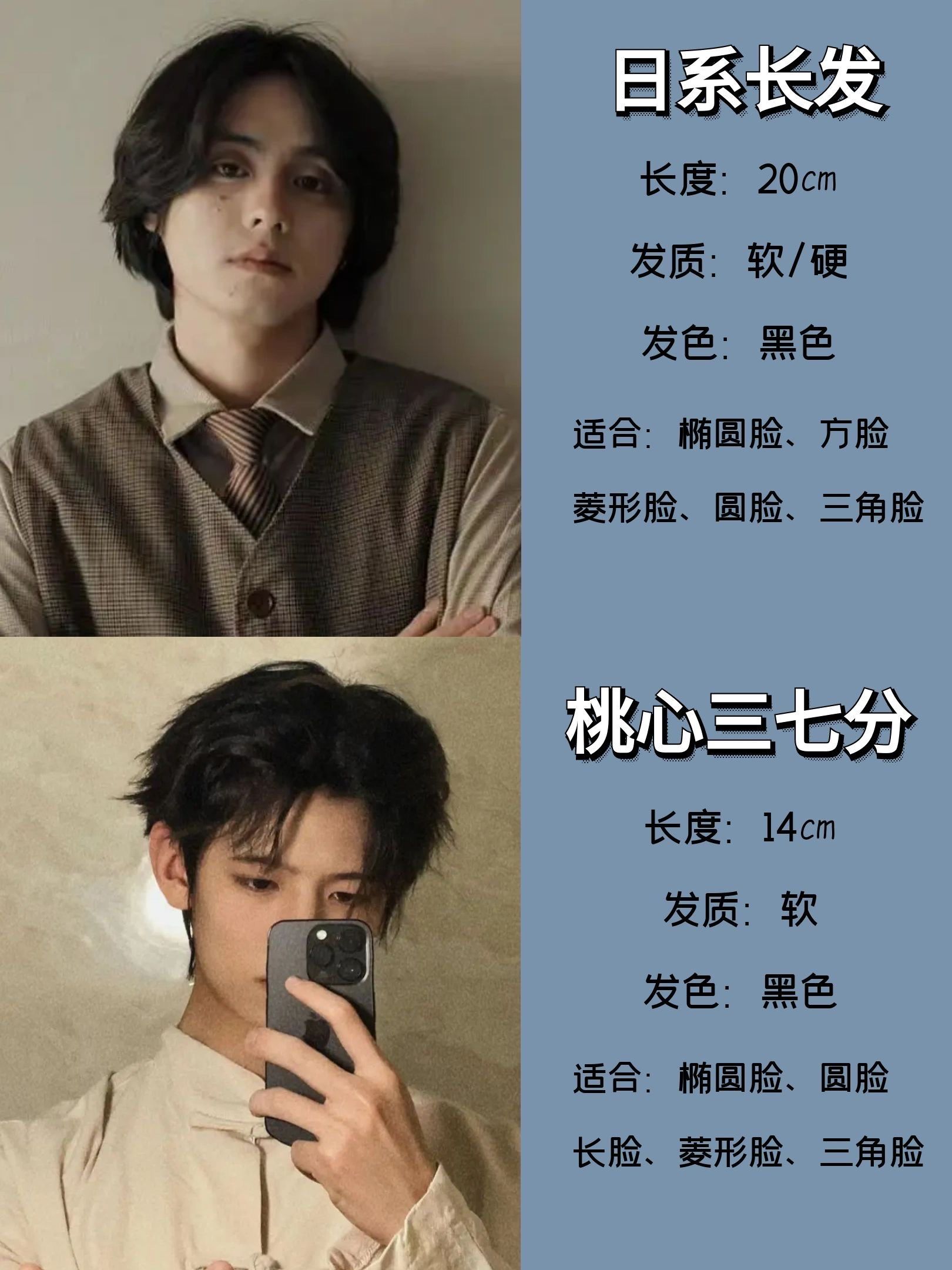 回头率非常高的10款男生发型