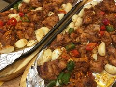 料理烤老味道鸡块-老东镇啤酒屋海鲜加工·蒸汽海鲜·海鲜烧烤(台东店)