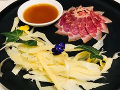 三年酵香火腿配大理手撕乳扇-泓0871臻选云南菜·味庄