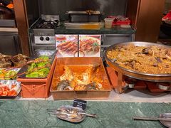 自助取餐区-怡咖啡海鲜自助餐厅(浦东香格里拉店)