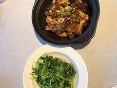 清炒鸡毛菜-峨嵋酒家(地安门店)