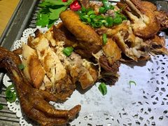 香酥椒盐鸡-吕氏疙瘩汤·海鲜新鲁菜(凯德mall新都心店)