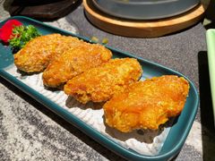 蛋黄鸡翅小份-新白鹿餐厅(松江开元地中海店)
