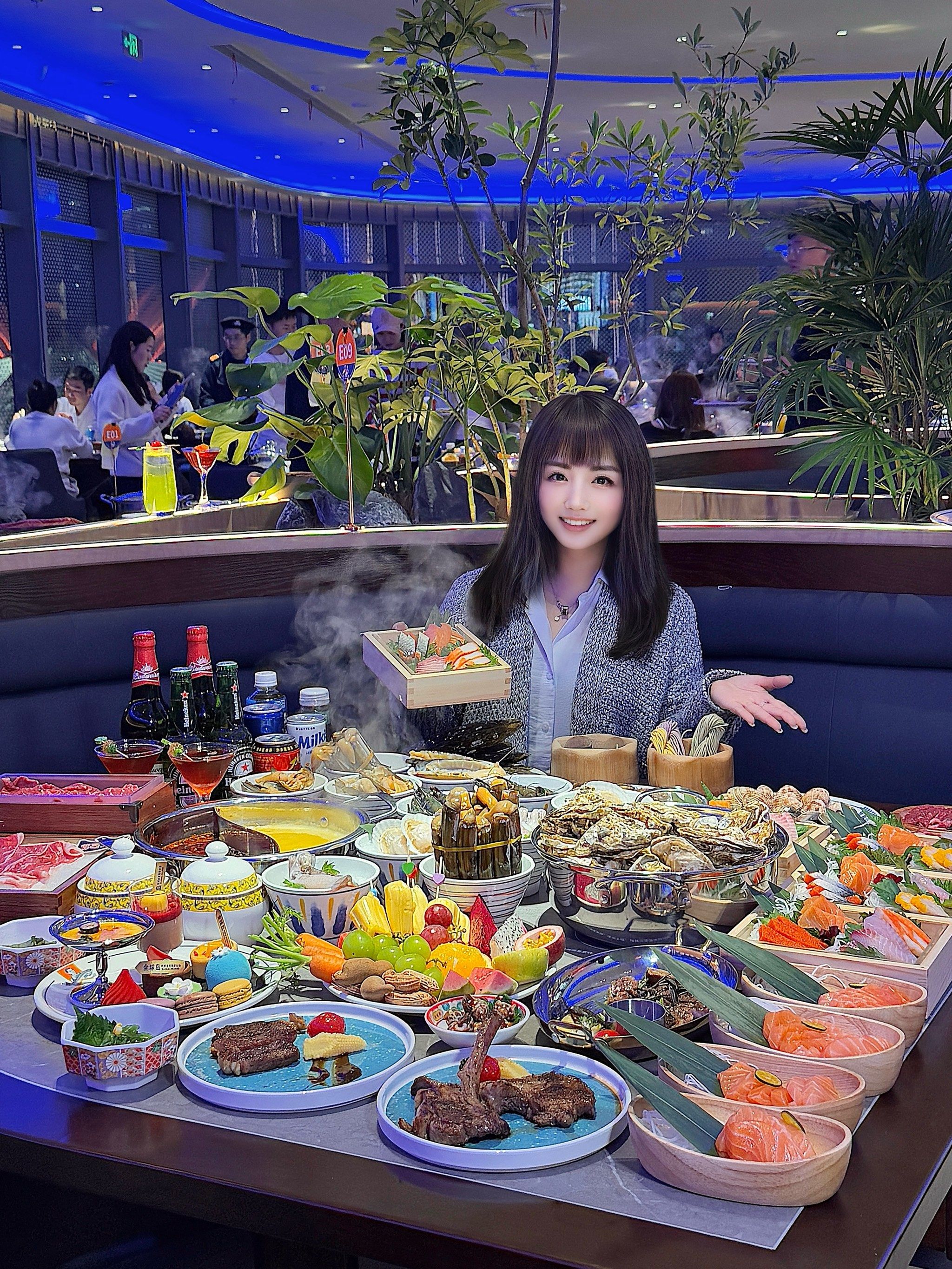 上海环宇城max!新开的世界级豪华自助餐!