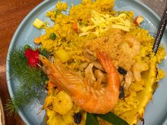 菠萝海鲜炒饭-苏梅花园(群星城店)