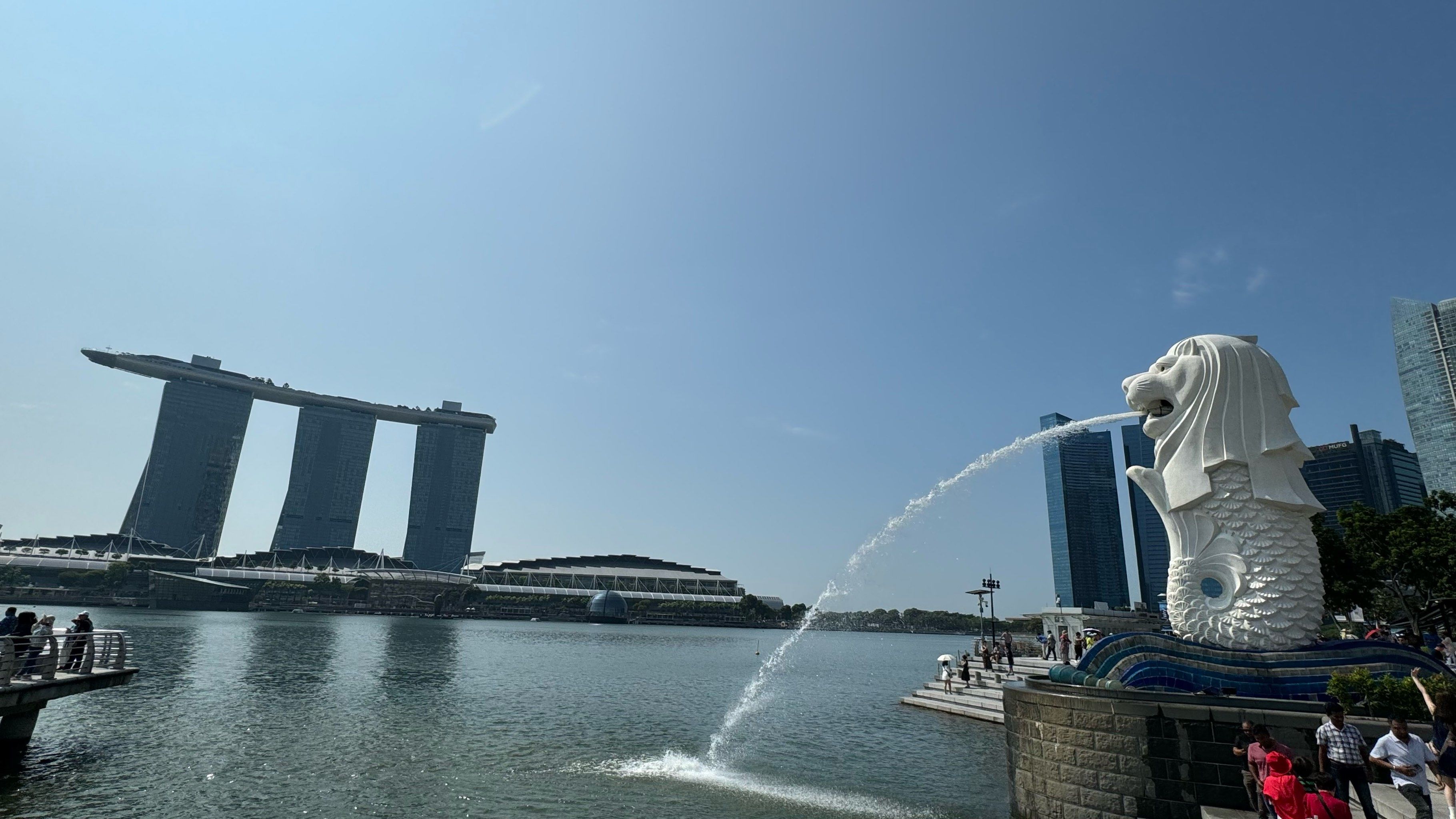 新加坡鱼尾狮v金沙酒店