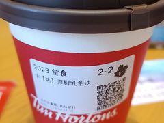 厚椰乳拿铁-Tims天好咖啡·贝果(东吴龙湖天街店)