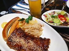香肠拼肋排-MOSSO德国餐厅·音乐酒吧(环宇荟店)