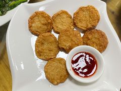 香煎墨鱼饼-田源农家饭店·窑鸡王·海鲜(东部湾·融创店)