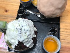 招牌芋泥かき氷-WONDER ICE 萬得冰田(建設路总店)