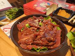 秘制香辣牛肉-胖记烤肉(江汉路店)