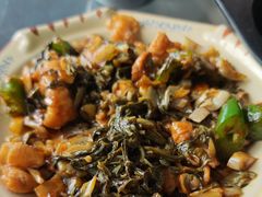 酸菜大肠-盛得农家美食·无花果浸鸡·古法烧鸡·竹筒饭(白水寨森林海店)