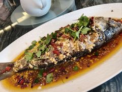 蒜爆鲤鱼-四季轩中餐厅(徐州开元名都大酒店)