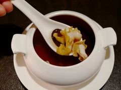 黑金蒜瑶柱炖响螺片-广州文华东方酒店·江-由辉师傅主理