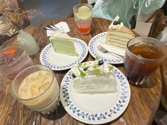 抹茶茉莉千层-奈诺甜品·生日蛋糕·下午茶(古城店)