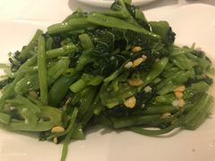 清炒空心菜-琉璃餐厅(德基广场店)