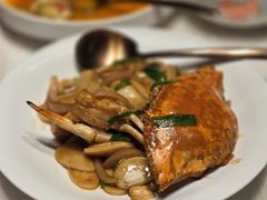 蟹炒年糕-海味世家·家常菜馆(明州里店)