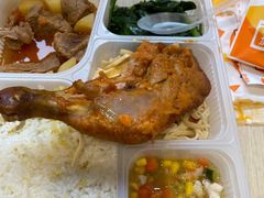 奥尔良鸡腿-中医院-的食堂