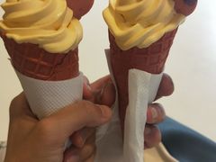 芒果味的冰激凌-麦当劳(交道口店)