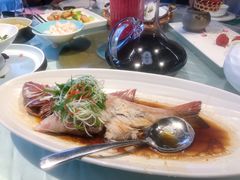 广式蒸东星斑-柳莺湖上·湖景餐厅·江南菜(西湖店)