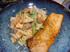 芥末籽奶油慢煎菇扒意大利面-BE BRIGHT KITCHEN(正佳广场店)