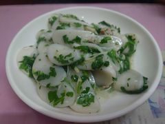 荠菜冬笋肉丝炒年糕-蘭心餐厅(进贤路店)