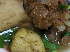 豆泡丸子汤-清真-戏楼王记牛肉面