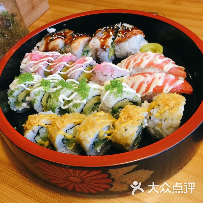 芒果芒果寿司全家福寿司拼盘图片-北京日本料理-大众点评网