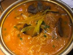 泡菜拉面-老炉家木炭烤肉(长江国际店)